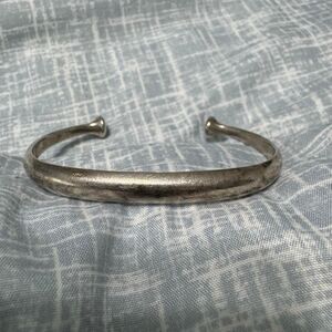 Vintage Ralph Lauren RLL Signed 825 Sterling Silver Cuff Bracelet 6.5”
